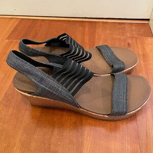 Skechers Cali Beverlee Wedge Smitten Kitten Sandals 11
